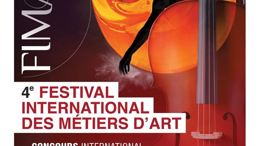 Affiche FIMA Festival métiers d'art de Baccarat